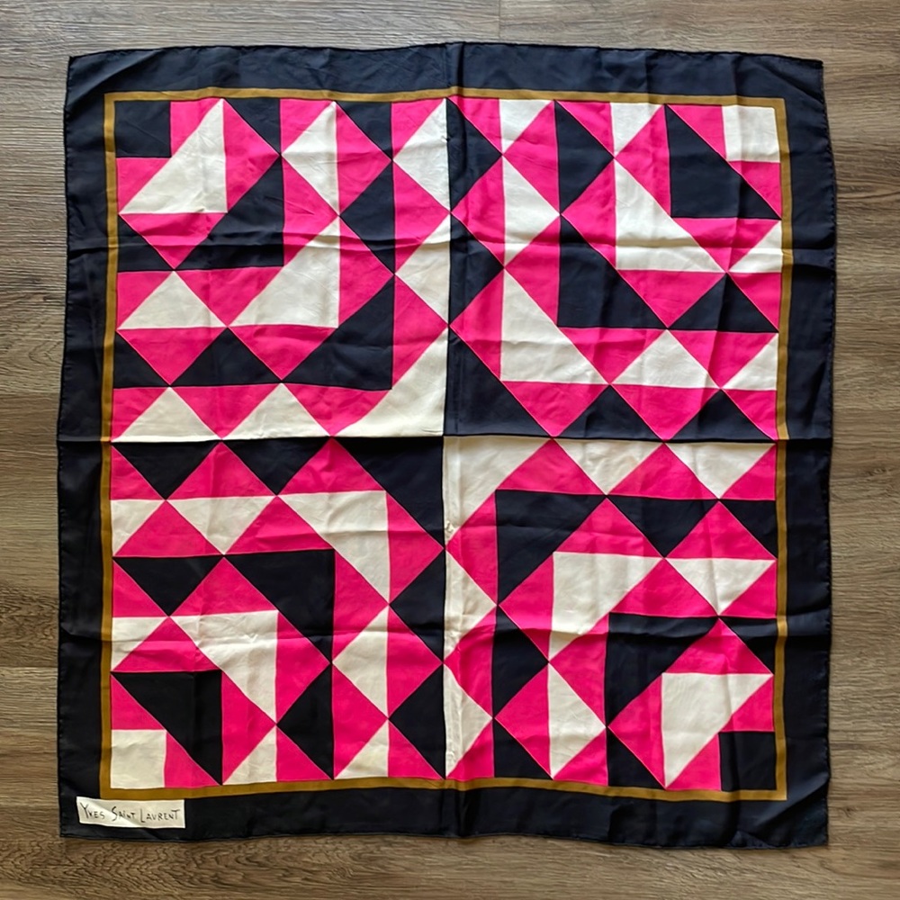 Vintage Yves Saint Laurent Scarf